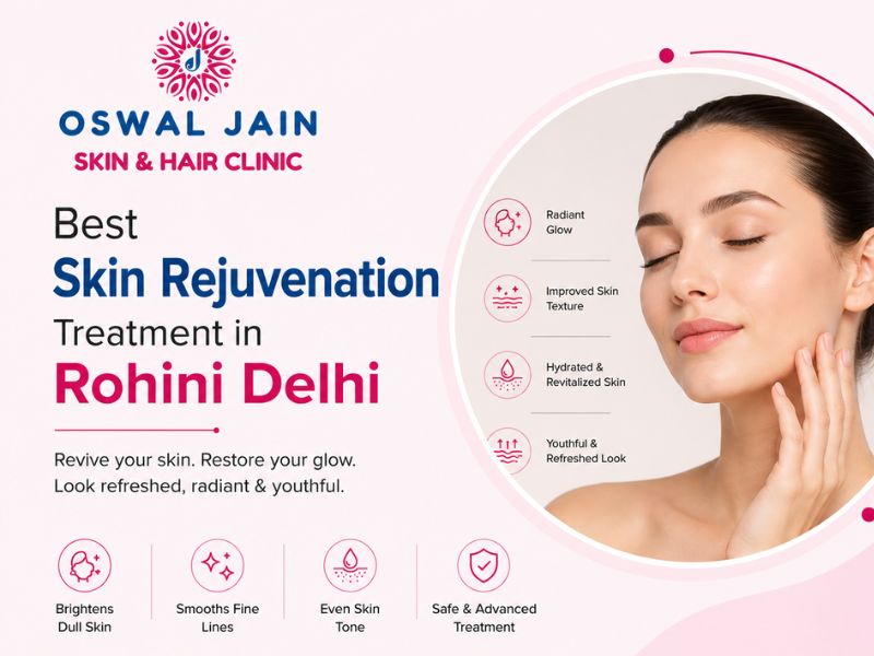 Best Skin Rejuvenation Treatment in Rohini Delhi by Dr. Varun Jain at Oswal Jain Skin & Hair Clinic