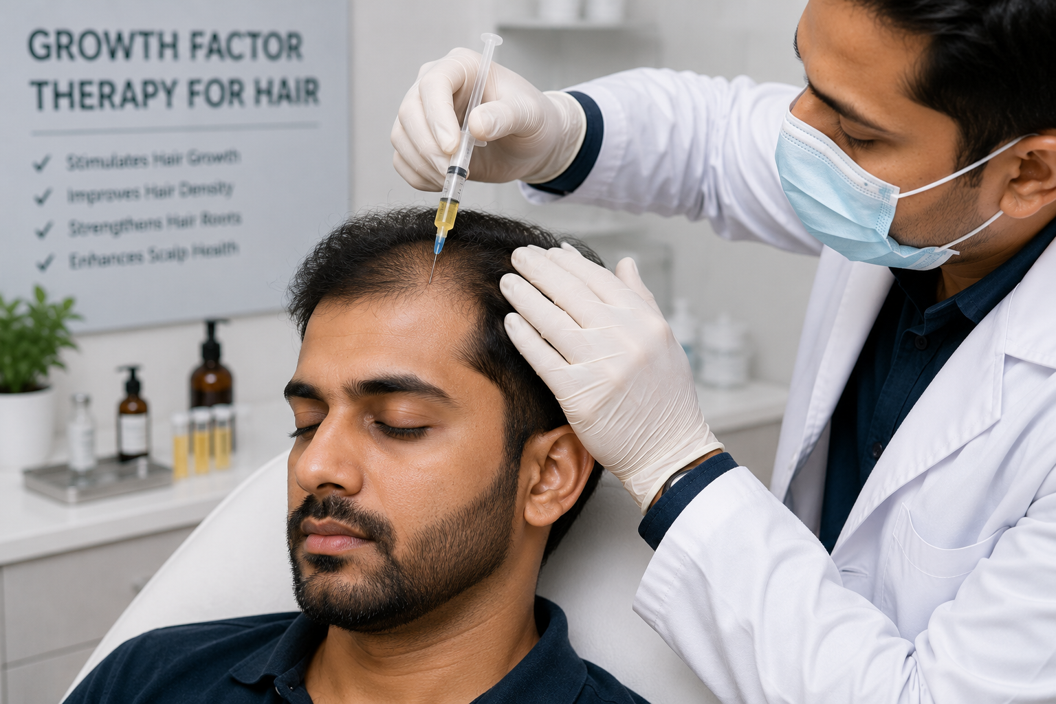 Growth Factor Therapy for Hair